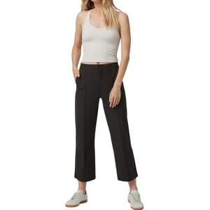 Vuori Womens Meta Crop Pant Pockets Seams Gorpcore Athletic NWOT, Dark Java, XS